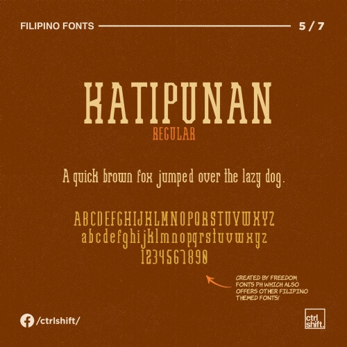 These proudly Filipinomade fonts take inspiration from jeepney